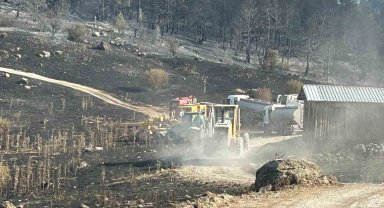 Körfez Belediyesi'nden Ankara ve Bolu arasındaki yangına destek