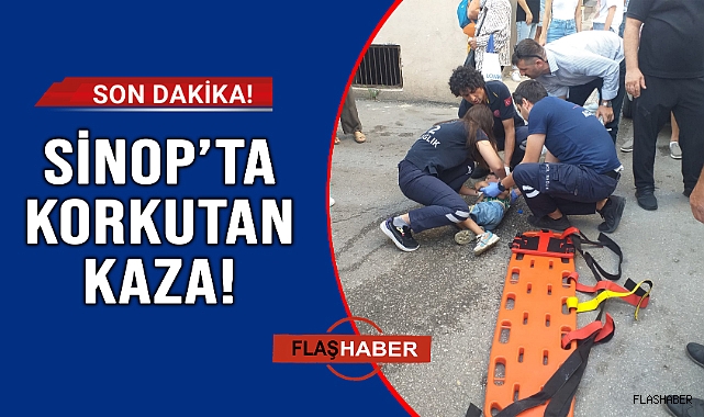 KÜÇÜK ÇOCUĞA  ARABA ÇARPTI!