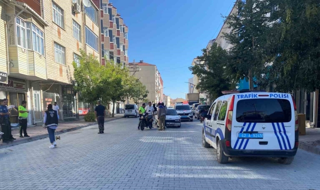Kulu'da motosiklet ile otomobil çarpıştı: 1 yaralı