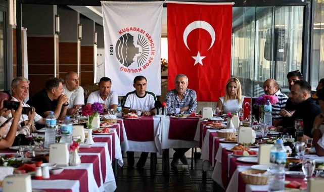 Kuşadasıspor'da görev dağılımı belli oldu