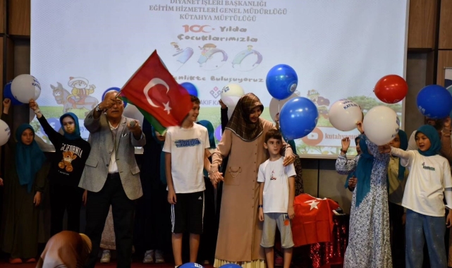 Kütahya'da Yaz Kur'an Kursu öğrencileri şenlikte buluştu