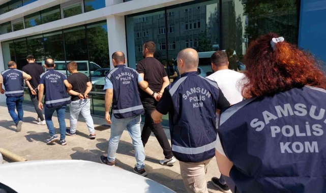 Kuyumcudan 10 milyon lira haraç isteyen suç örgütüne operasyon: 7 gözaltı