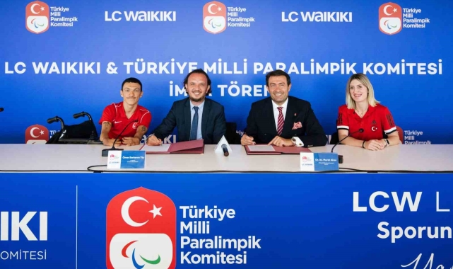 LC Waikiki, Türkiye Milli Paralimpik Komitesi'nin ana sponsoru oldu