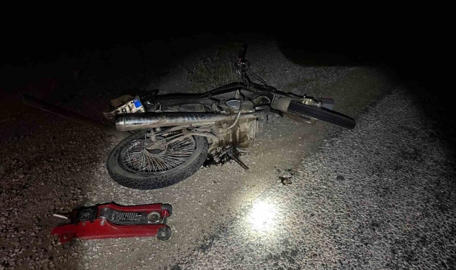 Malatya'da otomobil ile motosiklet çarpıştı