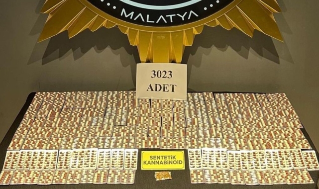 Malatya'da uyuşturucu operasyonu: 3 tutuklama