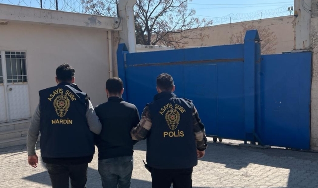 Mardin'de 24 yıl hapis cezası bulunan firari hükümlü yakalandı