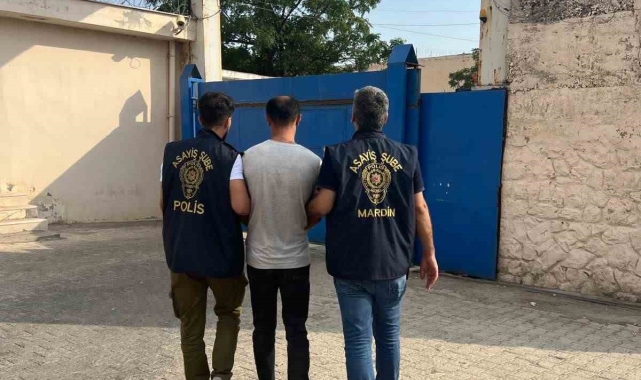 Mardin'de 33 yıl hapis cezası bulunan firari hükümlü yakalandı