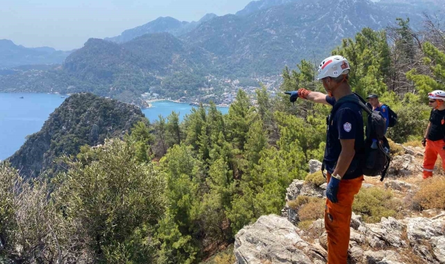 Marmaris'te kayıp Rus turistin arama çalışmaları devam ediyor