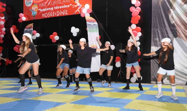 Marmaris'te yaz kurslarına renkli son