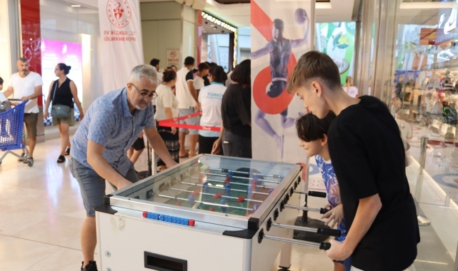 Mersin'de Gençlik ve Spor Festivali düzenlendi