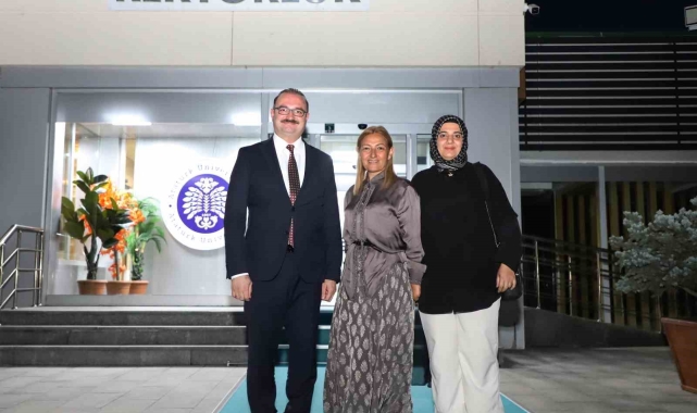 Milletvekili Öncü'den Rektör Hacımüftüoğlu'na ziyaret