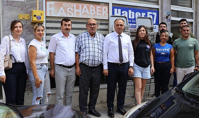 MİLLİ EĞİTİM MÜDÜRÜ CEBECİ'DEN FLASHABER'E ZİYARET!