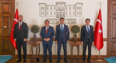 Milliyetçi Hareket Partisi'nden Vali Şefik Aygöl'e ziyaret