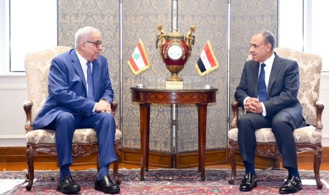 Mısır Dışişleri Bakanı Abdellaty, Lübnanlı mevkidaşı Buhabib ile görüştü