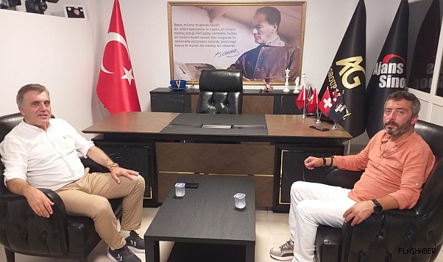 MÜDÜR LİVAOĞLU'NDAN AJANS SİNOP'A HAYIRLI OLSUN ZİYARETİ!