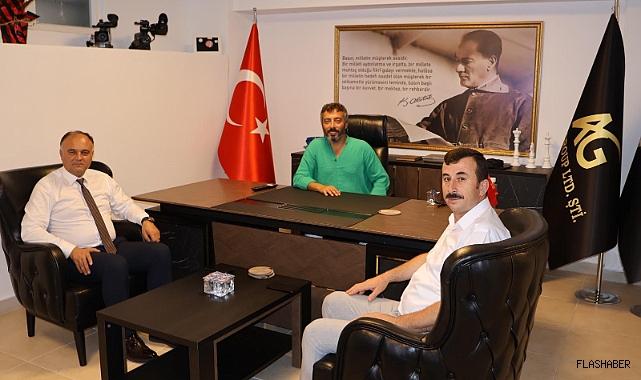 MÜDÜR CEBECİ'DEN AJANS SİNOP'A ZİYARET!