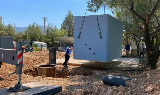 MUSKİ Menteşe'nin su sıkıntısı ortadan kaldırdı