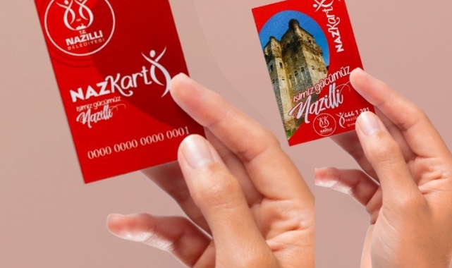Nazilli Belediyesi 'Nazkart'ı tanıttı