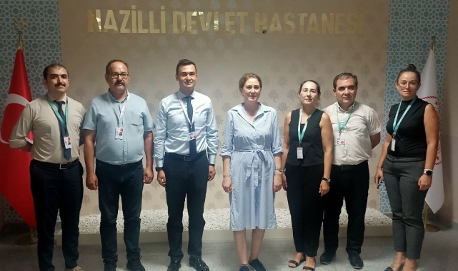 Nazilli Kaymakamı Kan, Nazilli Devlet Hastanesi'nde incelemelerde bulundu