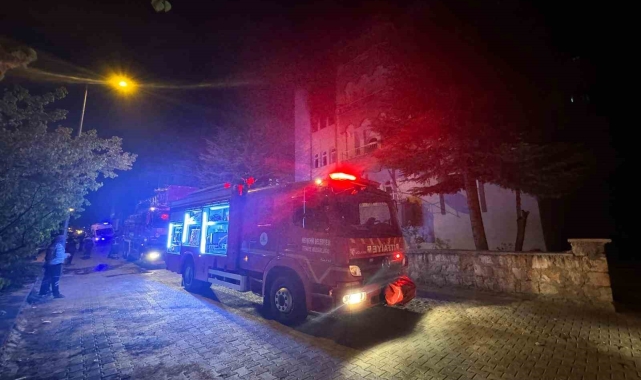Nevşehir'de 5 katlı binada korkutan yangın