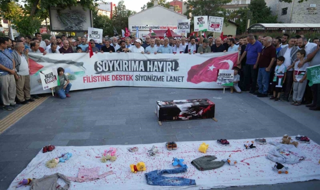 Niğde'de Filistin'e destek yürüyüşü düzenlendi