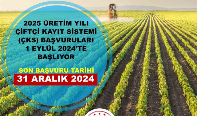 Niğdeli çiftçilere ÇKS uyarısı