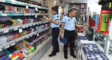 Nilüfer'de kırtasiyelerde denetim başladı