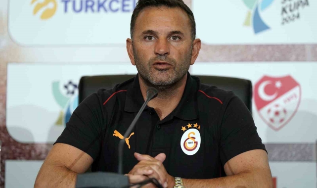 Okan Buruk: "Süper Kupa'yı tekrar müzemize götürmek istiyoruz"