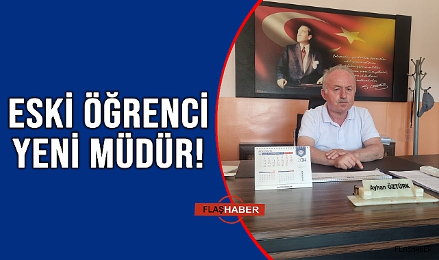 OKUDUĞU OKULA YILLAR SONRA MÜDÜR OLDU!