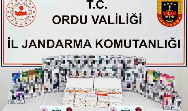 Ordu'da kaçak tütün ve mamulleri ile mücadele çalışmaları sürüyor