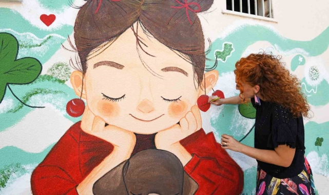 Osmangazi'nin duvarlarında sanat var