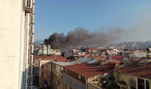 Otel yemekhanesinde yangın