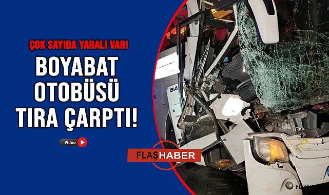 OTOYOLDA FECİ KAZA!