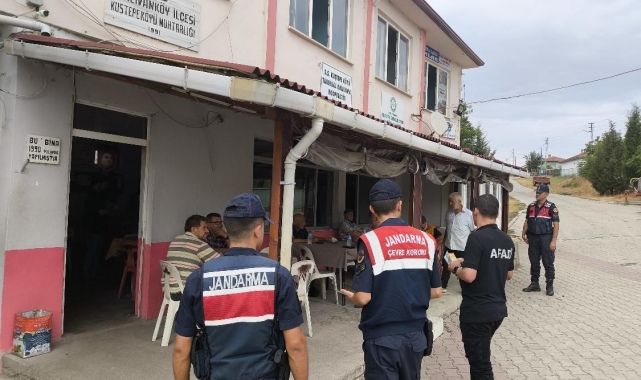 Pehlivanköy'de sel ve taşkın bilgilendirme faaliyeti