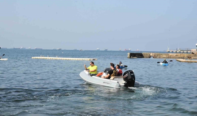 Pendik Belediyesi Su Sporları Merkezi ilk misafirlerini ağırladı
