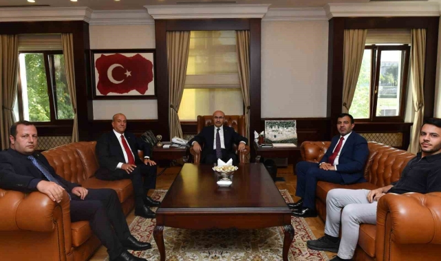 Pütürge Belediye Başkanı Sülük, Emniyet Genel Müdürü'nü ziyaret etti