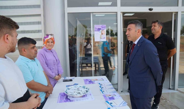 Rektör Demir'den kayıt bürosuna ziyaret