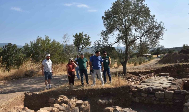 Reşitköy Barajı'ndaki antik kent kurtarma çalışmaları devam ediyor