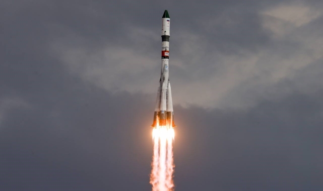 Rusya'nın "Progress MS-28" kargo kapsülü uzaya fırlatıldı