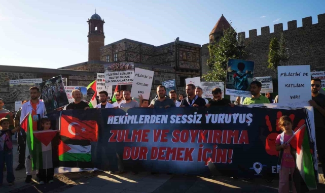 Sağlıkçılar 39 haftadır sessiz yürüyüşlerini sürdürüyor