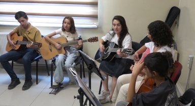 Şahinbey Belediyesi'nin müzik kursları yoğun ilgi görüyor