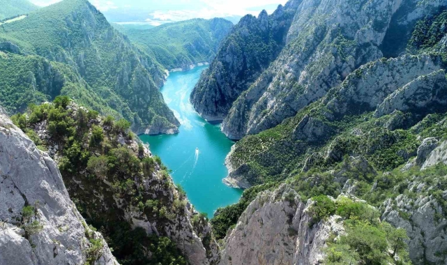 Şahinkaya Kanyonu'na 75 bin ziyaret