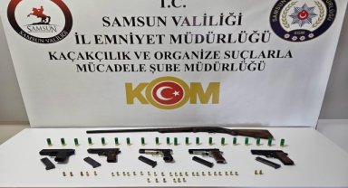 Samsun'da kaçakçılık operasyonunda yakalanan 2 kişiden biri tutuklandı