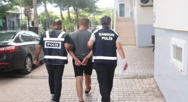Samsun'da kesinleşmiş hapis cezası bulunan 2 firari hükümlü yakalandı