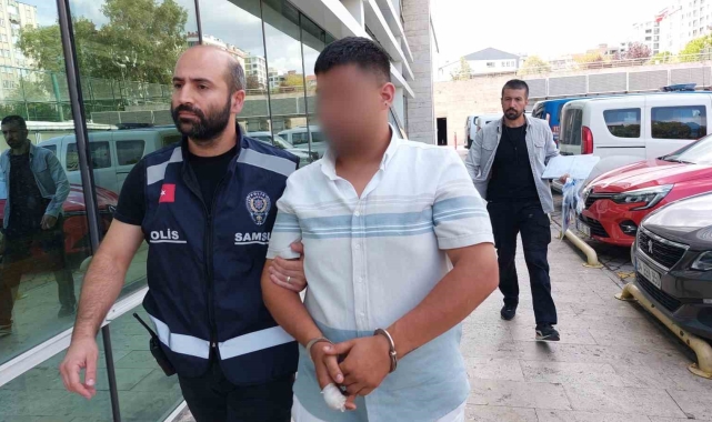 Samsun&#039;da bir kişinin cop ile darp edilmesiyle ilgi yakalanan şahıs tutuklandı