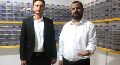 Şanlıurfalı girişimci genç ile Katarlı iş adamı Şanlıurfa'da akrep tesisi kurdu