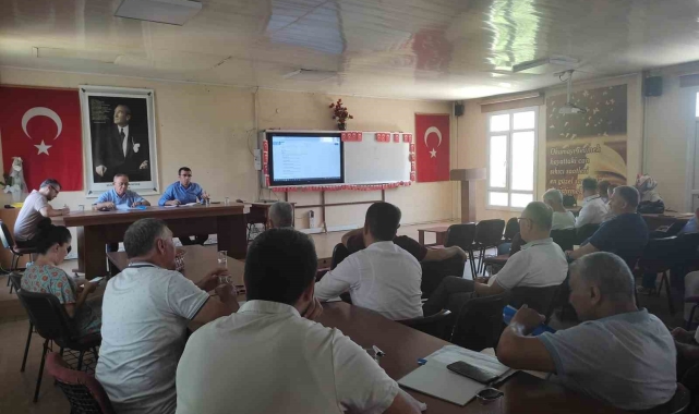 Sarıgöl'de yeni eğitim öğretim yılına hazırlık toplantısı yapıldı