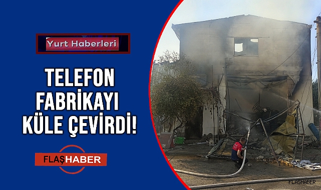 ŞARJDA BIRAKILAN TELEFON YANGIN ÇIKARDI!