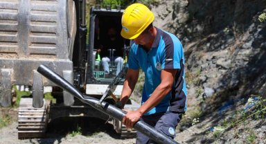 SASKİ, 2 bin 500 metrelik içme suyu hattı yenileniyor