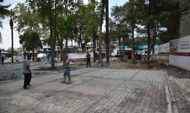 Şehit Jandarma Er Hakan Güleç Parkı'nda yenileme çalışmaları sona yaklaşıyor